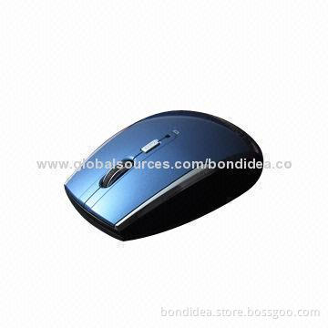 2.4GHz Wireless IR Mouse, Power-saving, Battery can Last 18 Months, 3,200dpi
